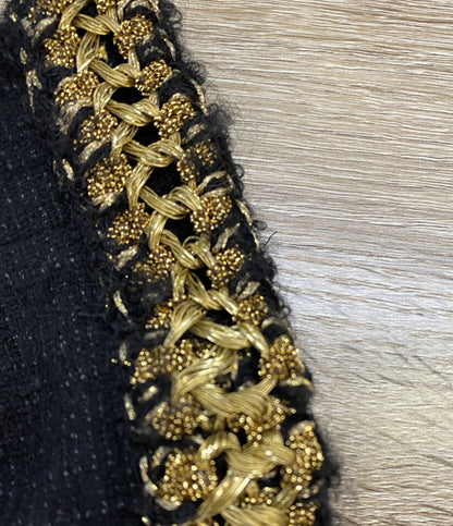 CHANEL ツイードワンピース ブラック P38654V27937 レディース SIZE 36 シャネル