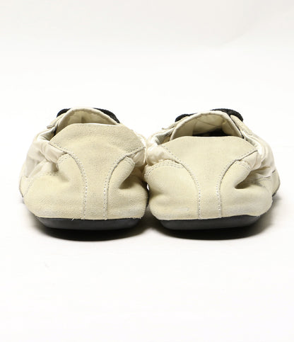 PRADA コラプス Re-Nylon xスエード スニーカー アイボリー 1E959N レディース SIZE 37 プラダ