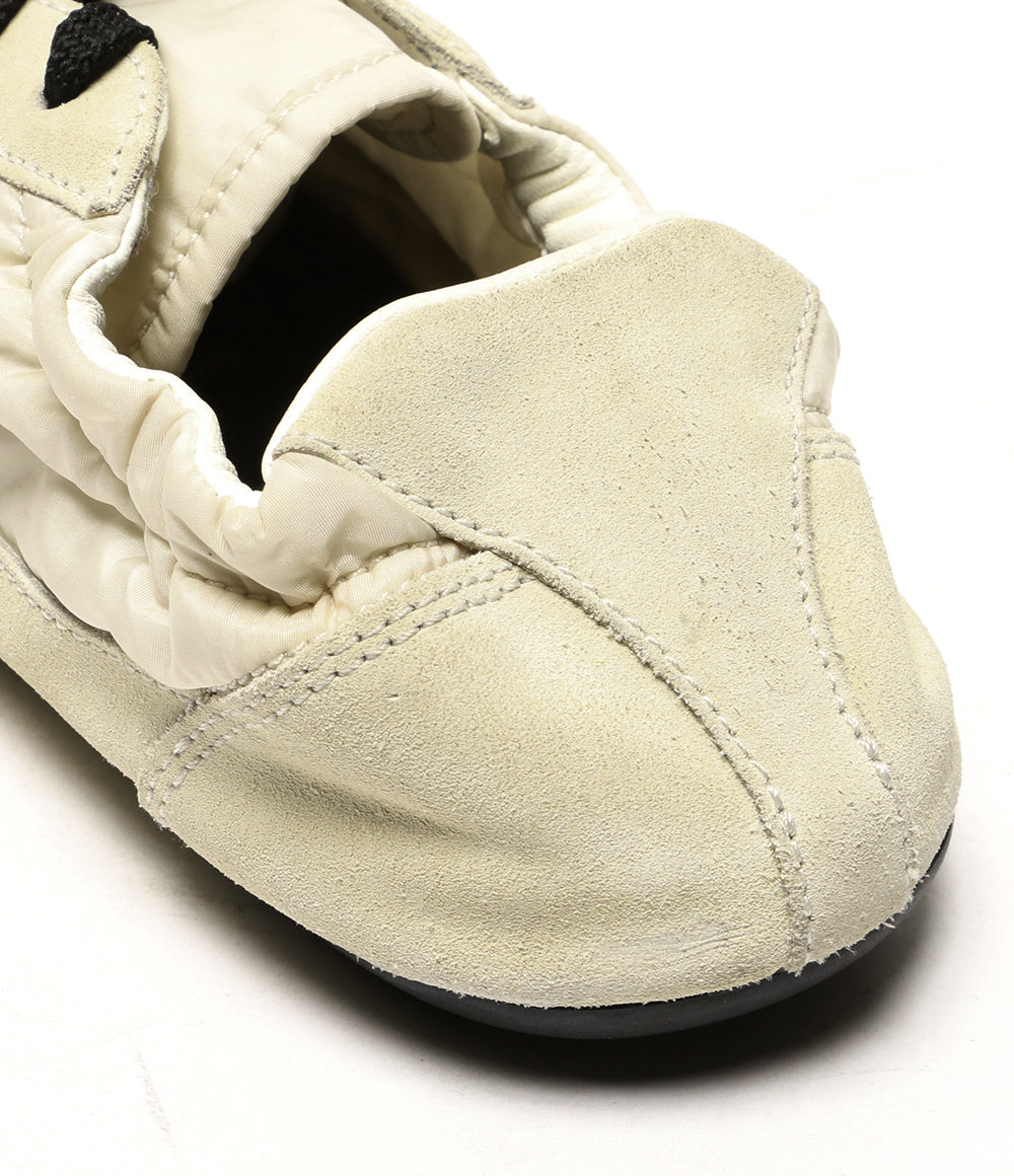 PRADA コラプス Re-Nylon xスエード スニーカー アイボリー 1E959N レディース SIZE 37 プラダ