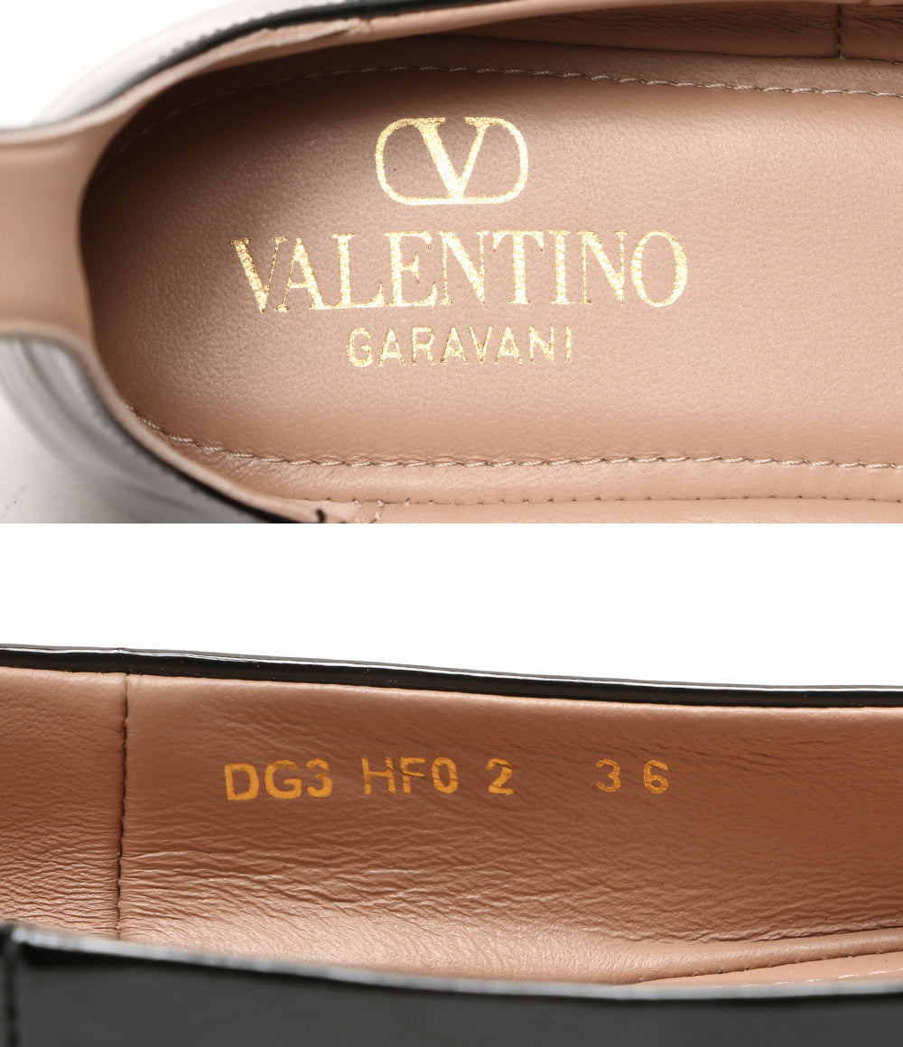VALENTINO バレエシューズ タンゴエナメルバレリーナ レディース SIZE 36 ヴァレンチノ