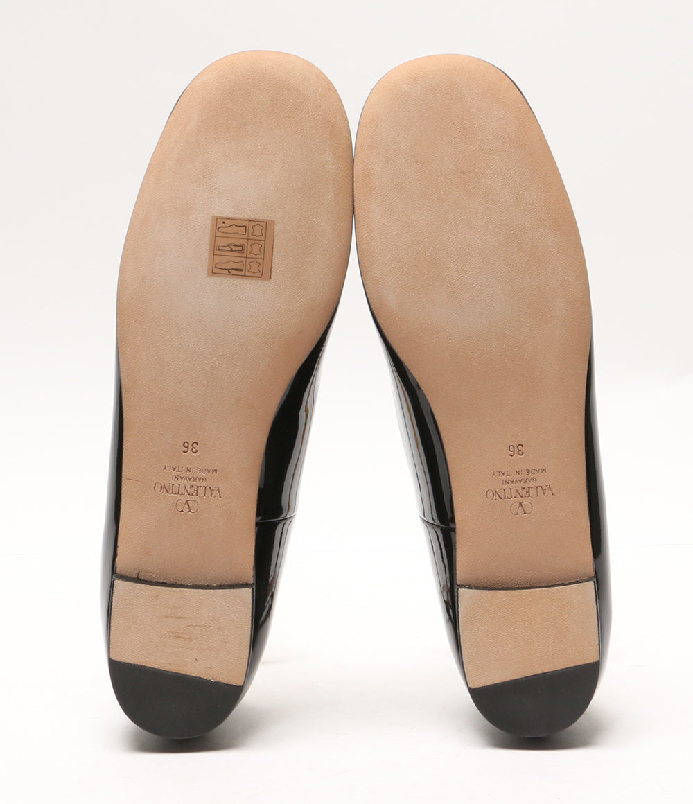 VALENTINO バレエシューズ タンゴエナメルバレリーナ レディース SIZE 36 ヴァレンチノ