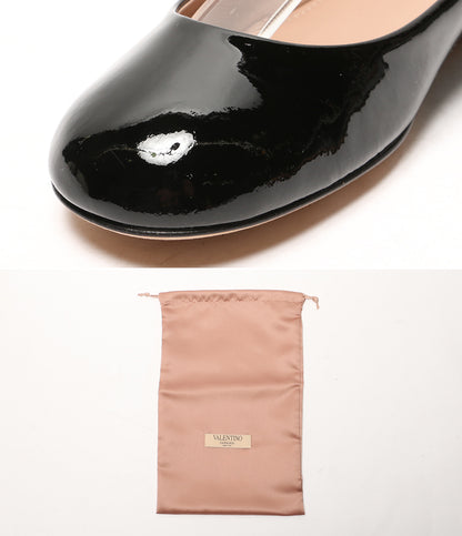 VALENTINO バレエシューズ タンゴエナメルバレリーナ レディース SIZE 36 ヴァレンチノ