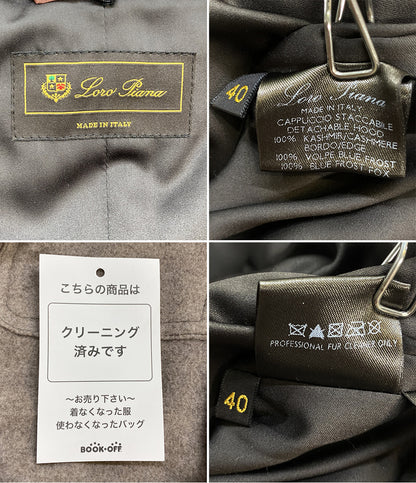 Loro Piana ダッフルコート カシミヤ レディース SIZE 40 ロロピアーナ