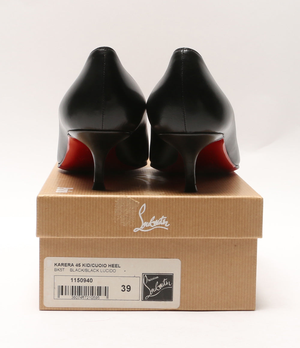 Christian Louboutin パンプス スタッズ ブラック レディース SIZE 39