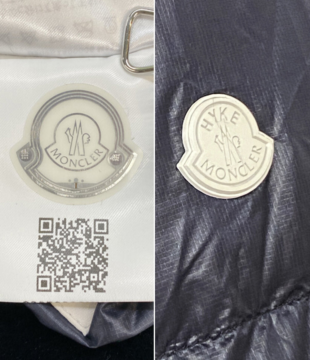 MONCLER×HYKE ハイク ダウンジャケット LEMA GENIUS4 レディース SIZE 1 モンクレール