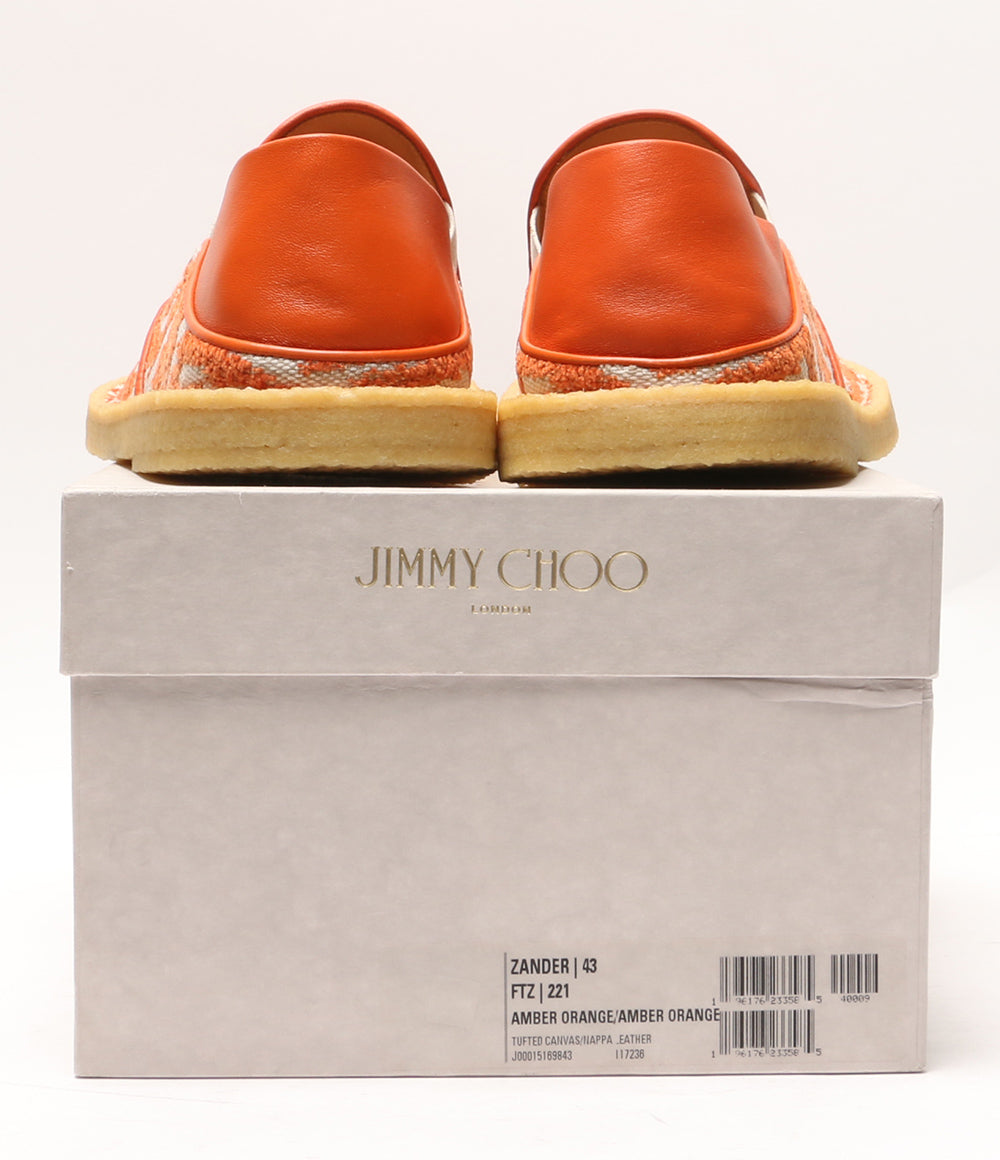 ジミーチュウJIMMY CHOO フラット バレエシューズ オレンジ　サイズ37 楽天市場】JIMMY CHOO（ジミーチュウ） ラウンドファスナー 長財布
