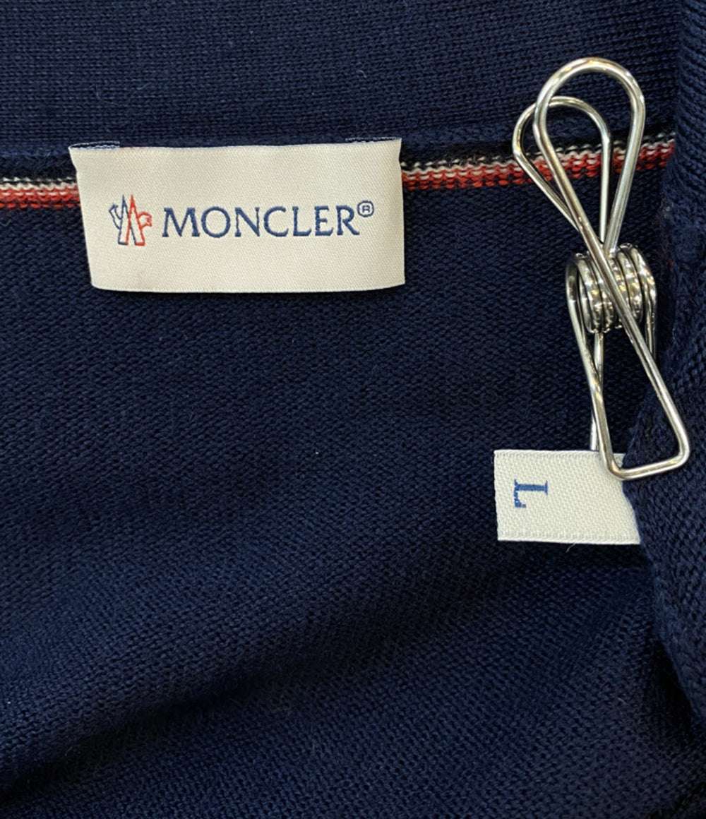 MONCLER 長袖カーディガン Vネック メンズ SIZE L モンクレール