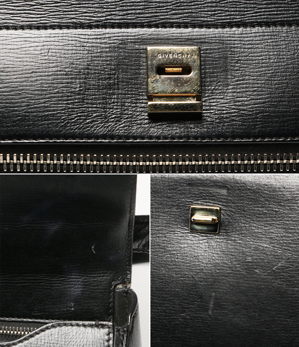 GIVENCHY ブラック ショルダーバッグ Givenchy レザーショルダーバッグ | ブラック | FARFETCH JP