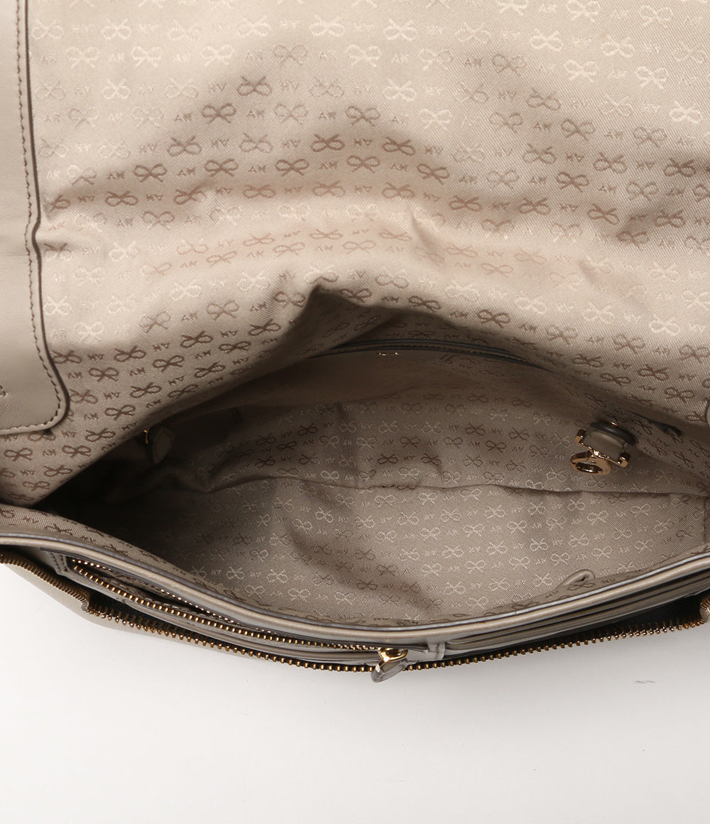 ANYA HINDMARCH ショルダーバッグ ベージュ系 レディース アニヤ・ハインドマーチ