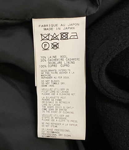 YOHJI YAMAMOTO コート カシミヤ混 FE-C09-101 レディース SIZE 2 ヨウジヤマモト