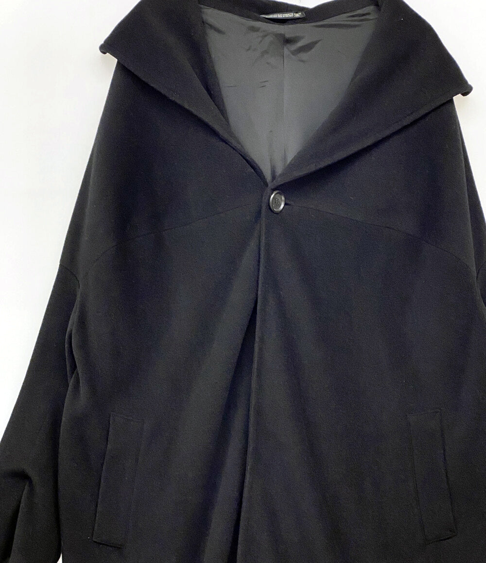 YOHJI YAMAMOTO コート カシミヤ混 FE-C09-101 レディース SIZE 2 ヨウジヤマモト