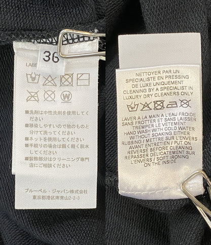 BALMAIN スウェットシャツ ブラック レディース SIZE 36 バルマン