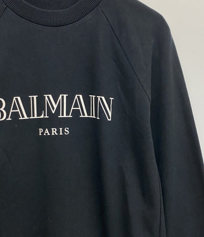 BALMAIN スウェットシャツ ブラック レディース SIZE 36 バルマン