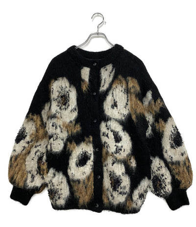 AMERI アメリ 長袖カーディガン VERONICAJACQUARDKNIT 23AW レディース SIZE F