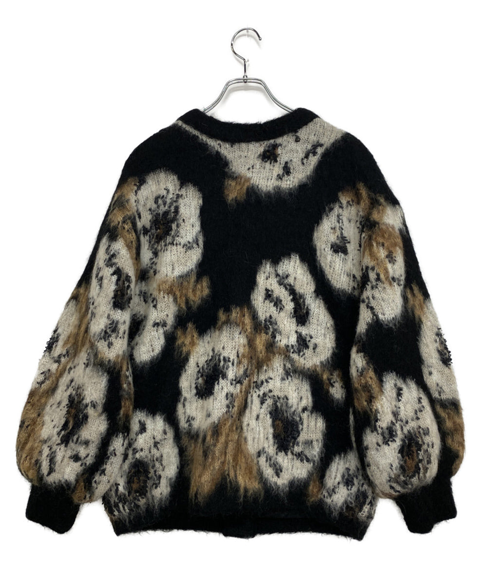 AMERI アメリ 長袖カーディガン VERONICAJACQUARDKNIT 23AW レディース SIZE F