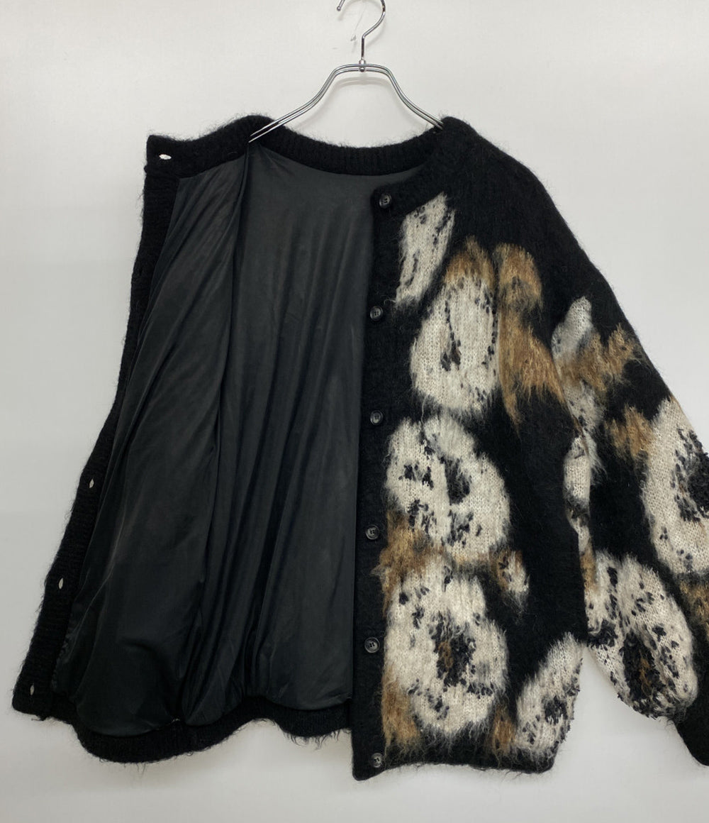 AMERI アメリ 長袖カーディガン VERONICAJACQUARDKNIT 23AW レディース SIZE F