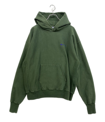 SAINT Mxxxxxx セントマイケル スウェットパーカー ヴィンテージ加工 23AW メンズ SIZE L