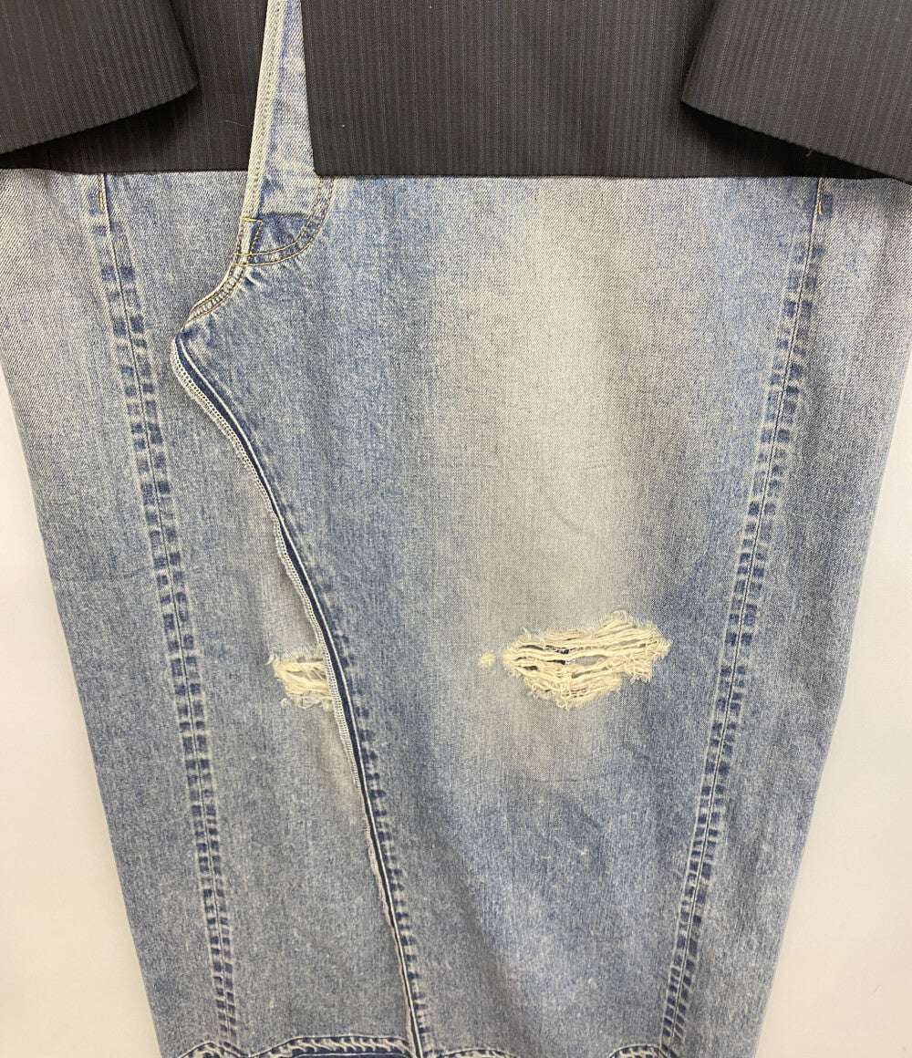 JUNYA WATANABE MAN ジュンヤワタナベマン デニムドッキングコート DENIM DOCKING COAT 24FW メンズ SIZE M