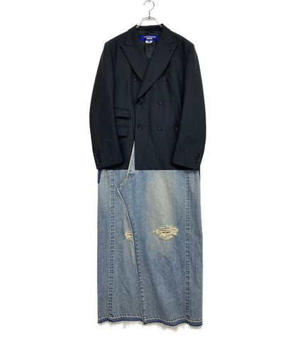 JUNYA WATANABE MAN ジュンヤワタナベマン デニムドッキングコート DENIM DOCKING COAT 24FW メンズ SIZE M