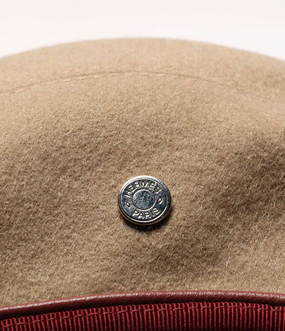 美品 HERMES ベレー帽 セリエ レディース SIZE 58 エルメス