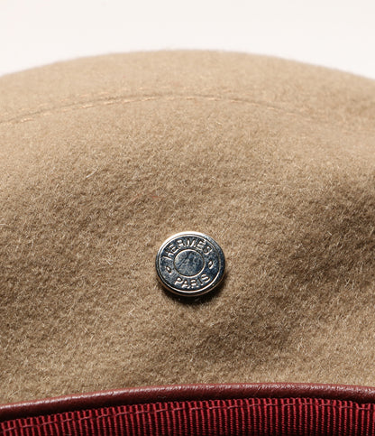 美品 HERMES ベレー帽 セリエ レディース SIZE 58 エルメス