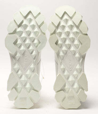 美品 JIMMY CHOO ブーツ Diamond Boots White メンズ SIZE 43 ジミーチュウ