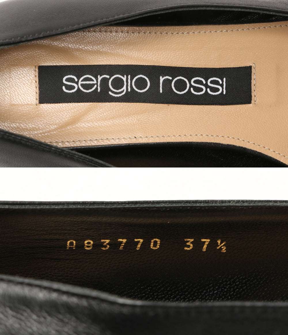 Sergio Rossi バレエシューズ SR1 BALLERINA A83770 レディース SIZE 7.5 セルジオロッシ