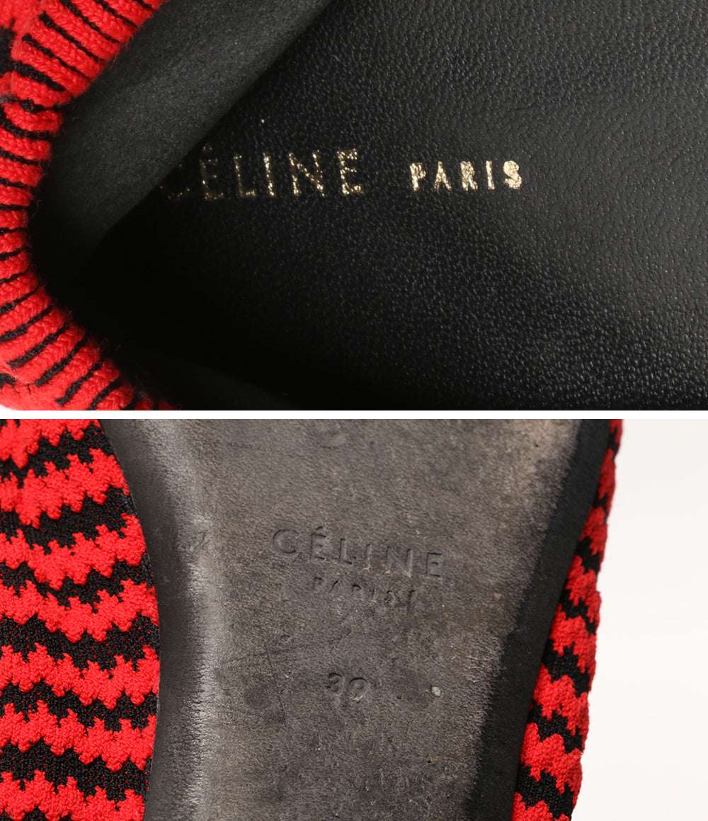 CELINE ニット パンプス フィービー期 レディース SIZE 39 セリーヌ