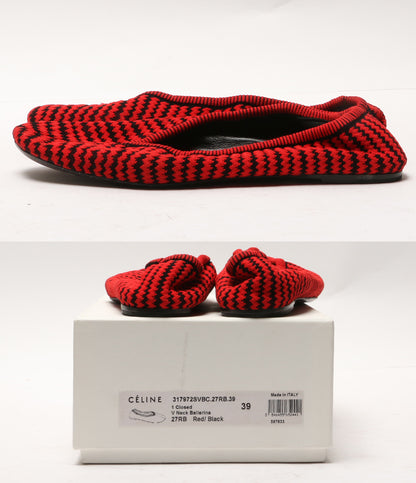 CELINE ニット パンプス フィービー期 レディース SIZE 39 セリーヌ