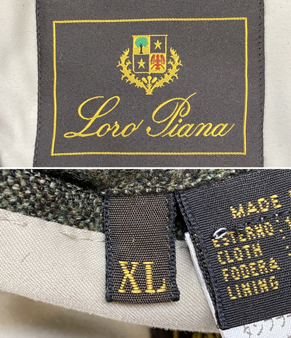 Loro Piana ブルゾン モスグリーン メンズ SIZE XL ロロピアーナ