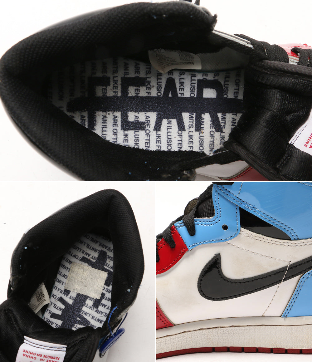 NIKE スニーカー AIR JORDAN 1 RETRO HIGH OG FEARLESS CK5666-100 メンズ SIZE 27.5cm
