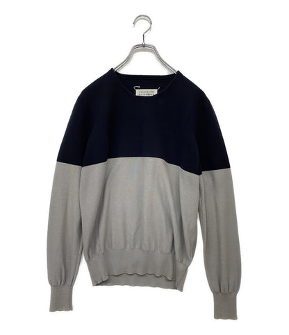 Maison Margiela 切替ニット 14AW メンズ SIZE S メゾンマルジェラ