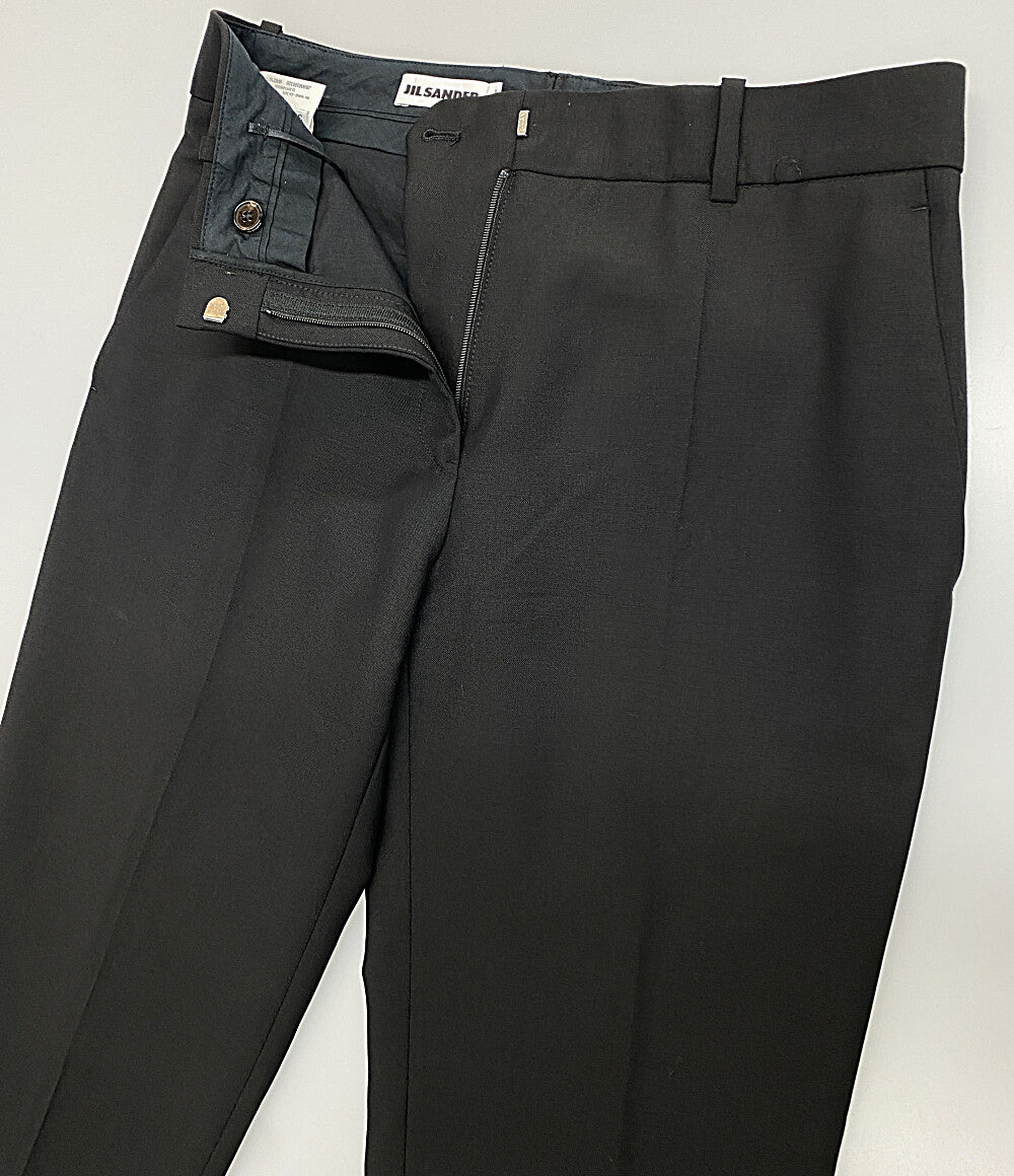 JIL SANDER パンツ ブラック ウールスラックス JSWM300320 レディース SIZE 32 ジルサンダー