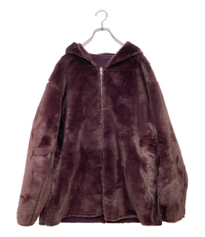 AMERI アメリ ボアジャケット REVERSIBLE HOODIE BOA JACKET 01320730780 レディース SIZE F