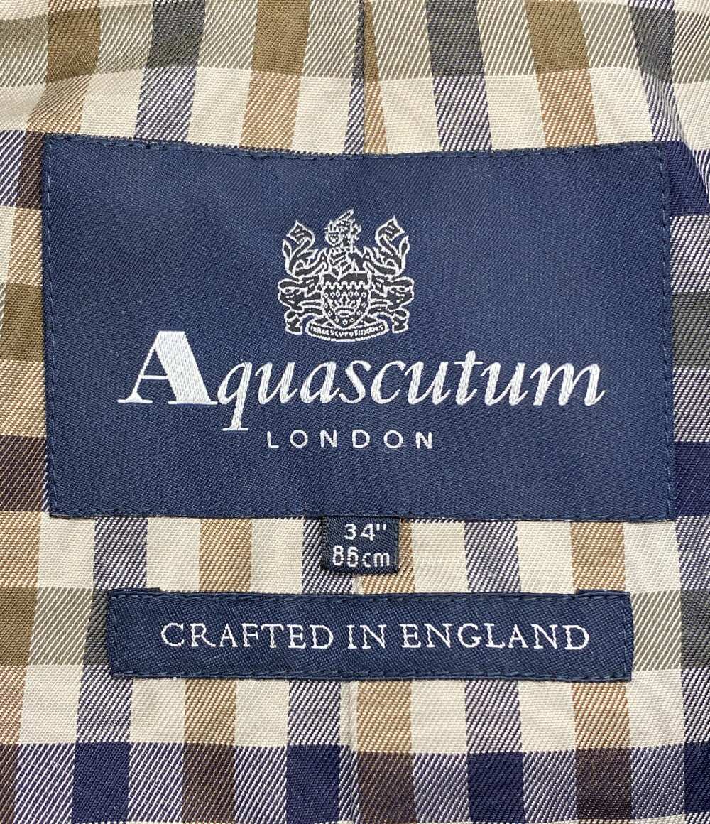 Aquascutum トレンチコート 2226451101-82 A2252201-99 メンズ SIZE 34 アクアスキュータム