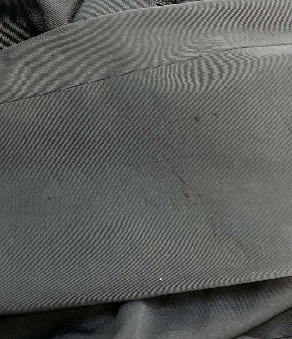 YOHJI YAMAMOTO +NOIR ナイロンロングコート ブラック NJ C16 606