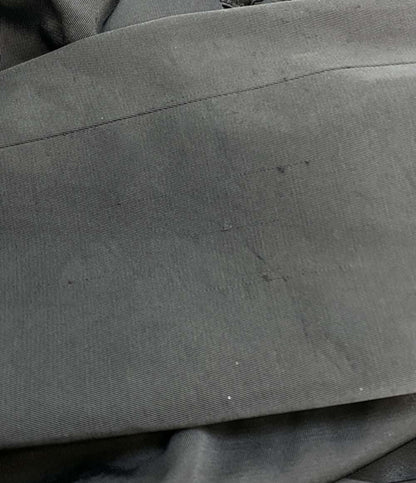 YOHJI YAMAMOTO +NOIR ナイロンロングコート ブラック NJ C16 606 レディース SIZE 2 ヨウジヤマモト プリュス ノアール