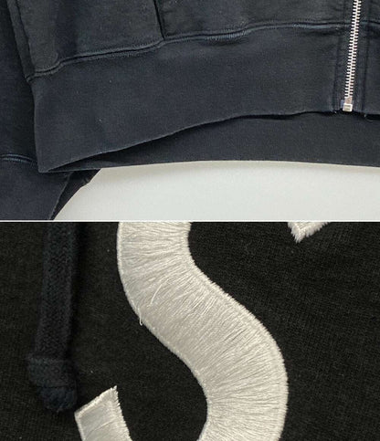 Supreme ジップアップ パーカー Sロゴ メンズ SIZE L シュプリーム