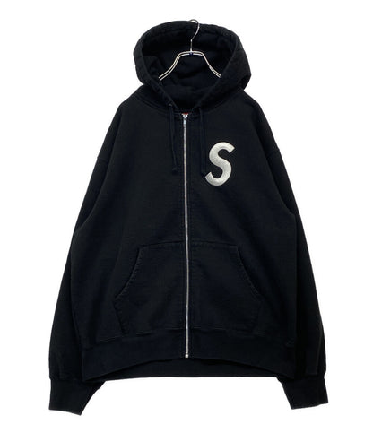 Supreme ジップアップ パーカー Sロゴ メンズ SIZE L シュプリーム
