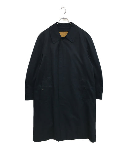 Burberrys ステンカラーコート 裏地チェック ネイビー メンズ SIZE - バーバリーズ