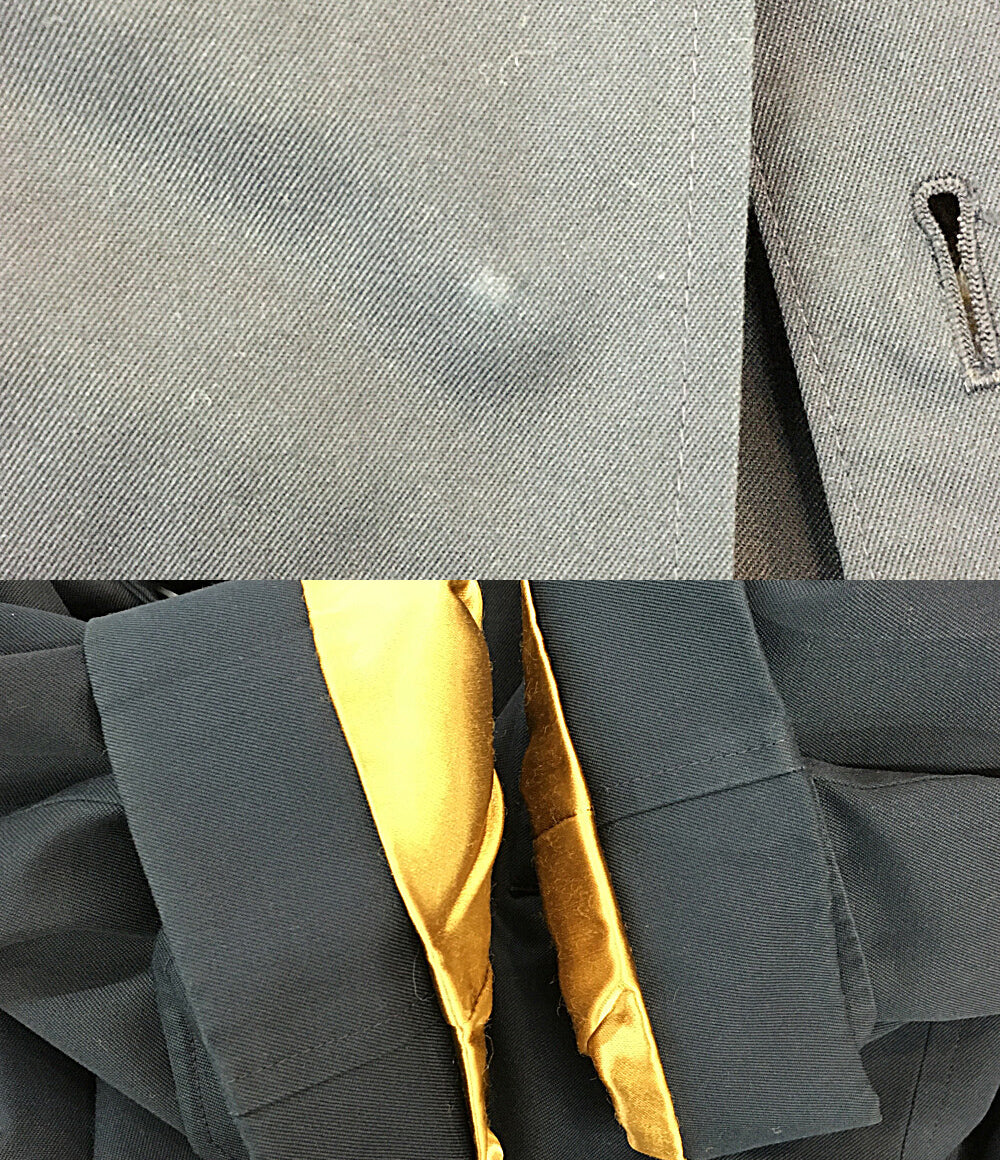 Burberrys ステンカラーコート 裏地チェック ネイビー メンズ SIZE - バーバリーズ