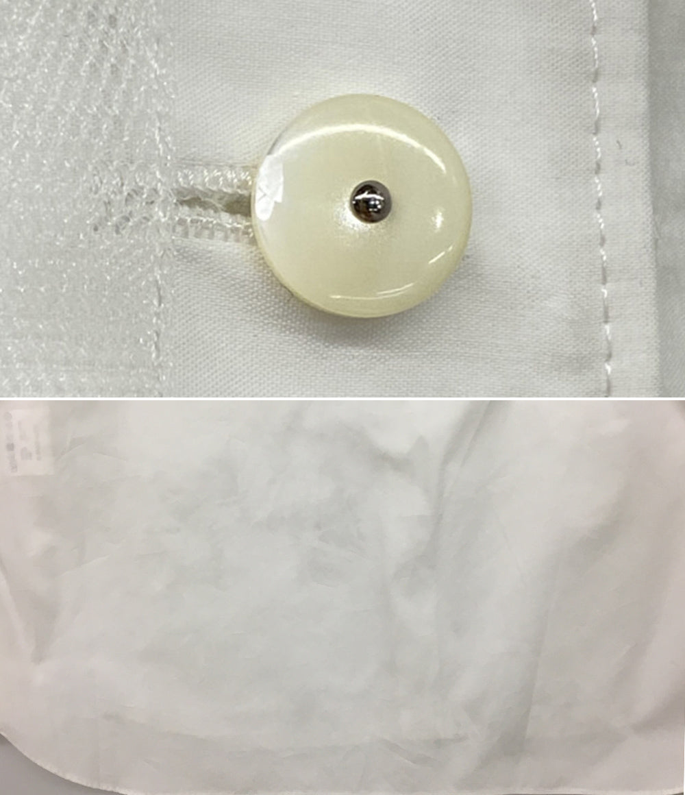 Chika Kisada チカキサダ チュール長袖シャツ ホワイト CB-24055 レディース SIZE 1