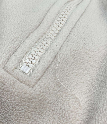 Supreme ジャケット POLARTEC ハーフジップ アイボリー メンズ SIZE S シュプリーム