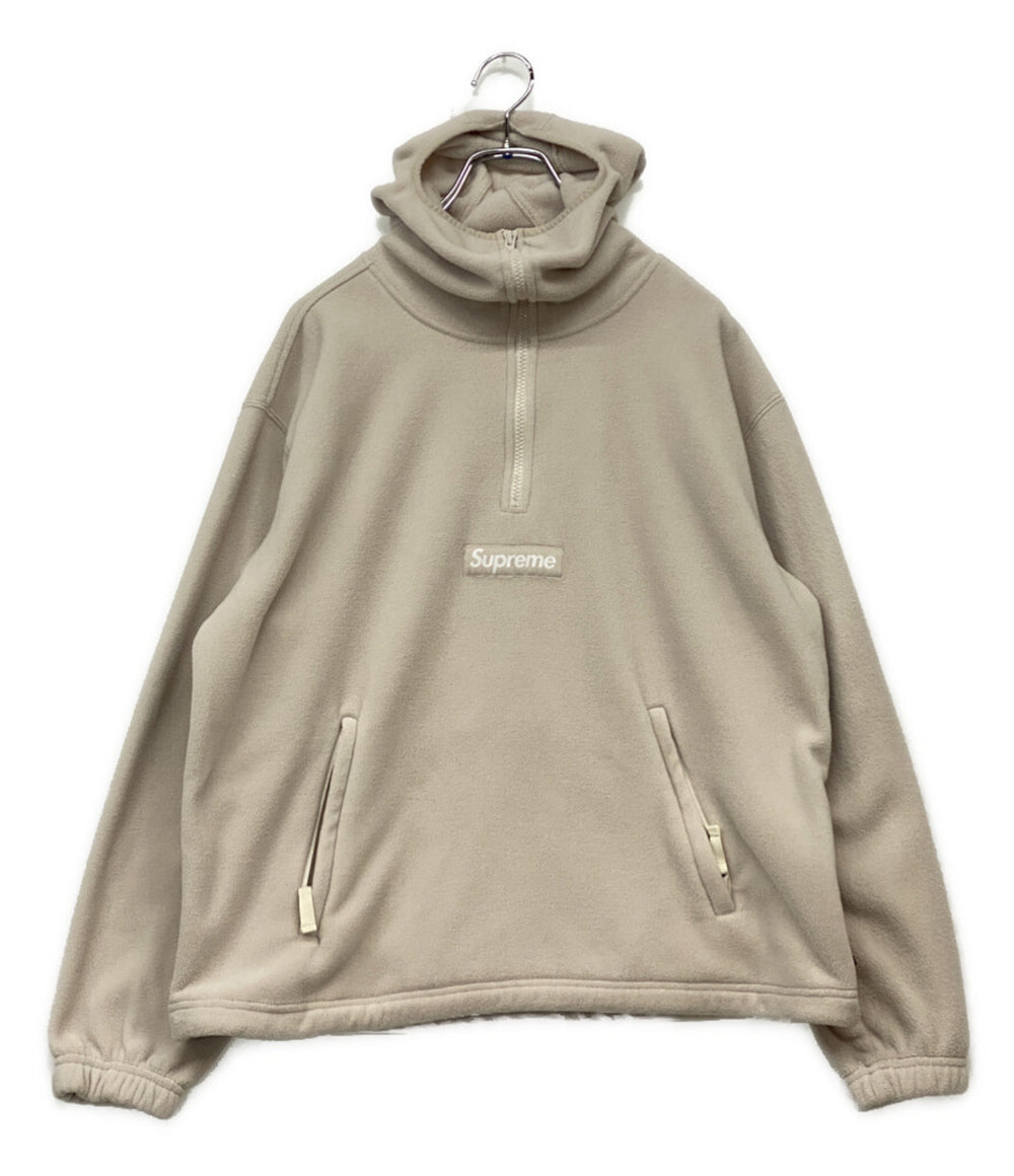 Supreme ジャケット POLARTEC ハーフジップ アイボリー メンズ SIZE S シュプリーム