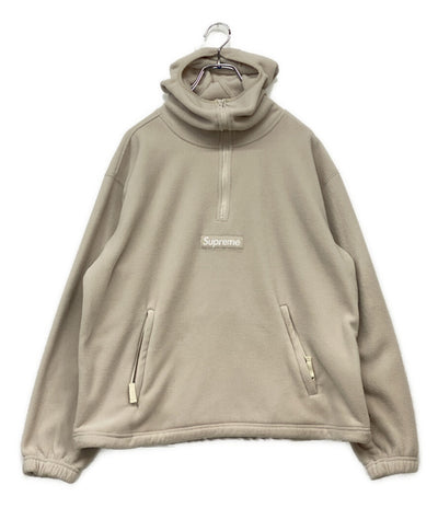Supreme ジャケット POLARTEC ハーフジップ アイボリー メンズ SIZE S シュプリーム