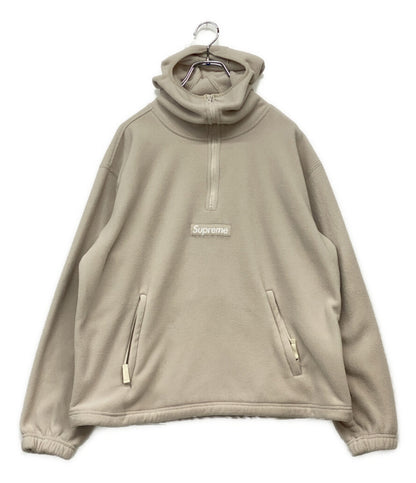 Supreme ジャケット POLARTEC ハーフジップ アイボリー メンズ SIZE S シュプリーム