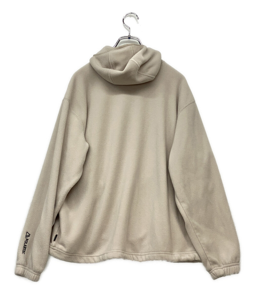 Supreme ジャケット POLARTEC ハーフジップ アイボリー メンズ SIZE S シュプリーム