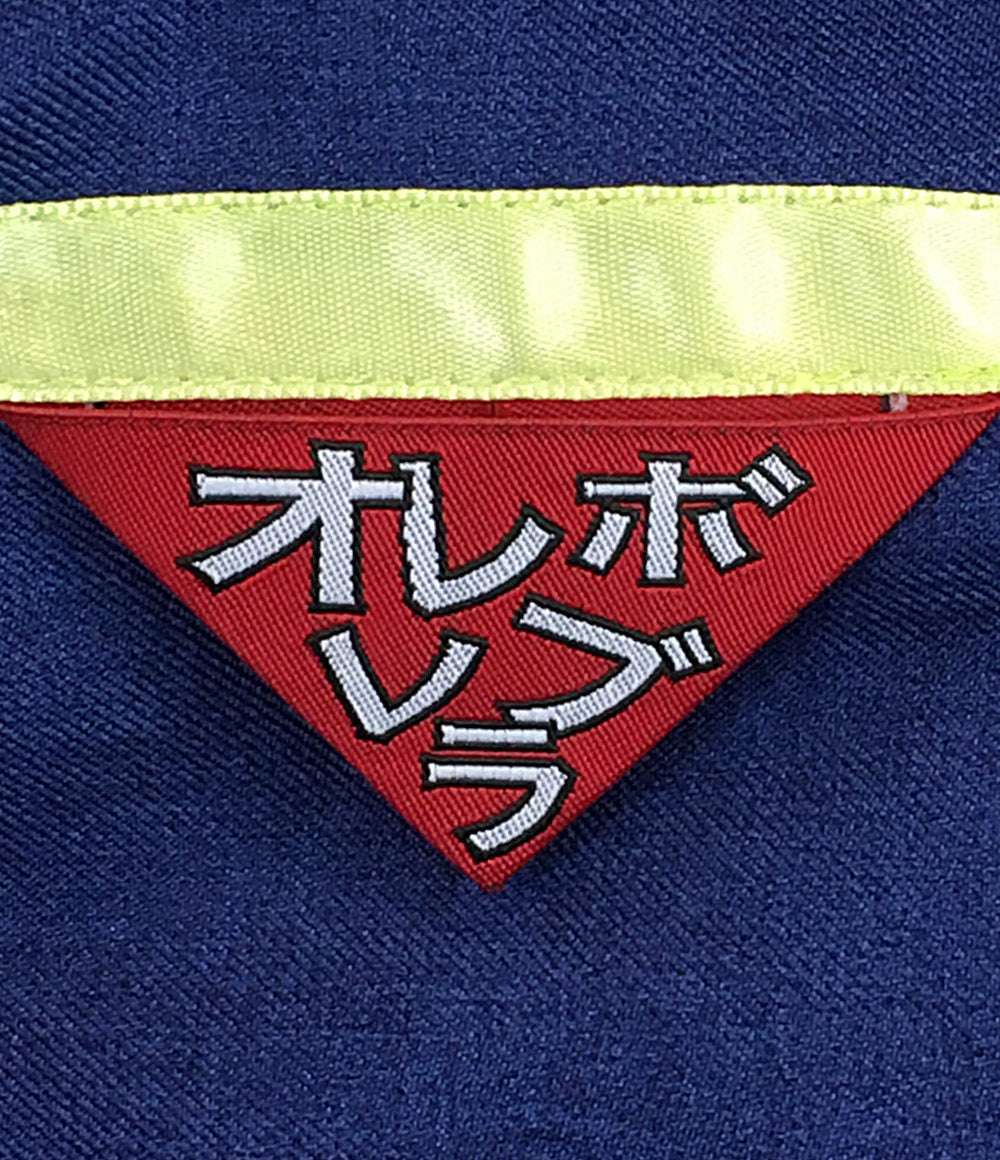 美品 オレボレブラ 総柄シャツワンピース ぶた 長袖 815093 レディース SIZE M