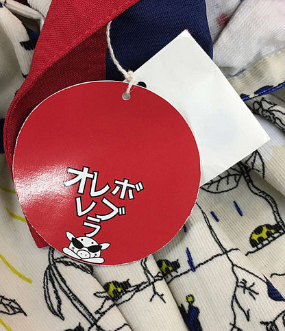 美品 オレボレブラ 総柄シャツワンピース ぶた 長袖 815093 レディース SIZE M