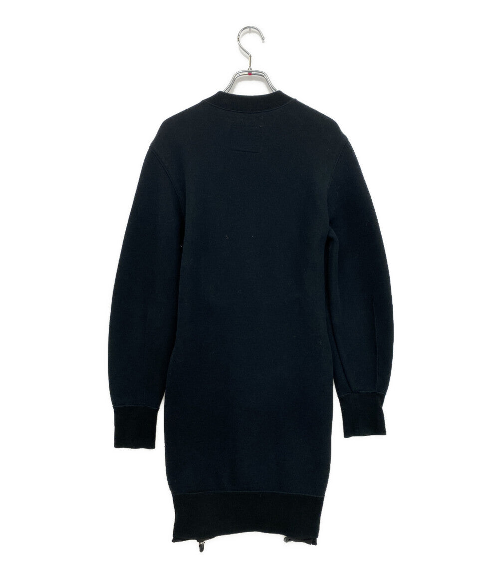 sacai 長袖ワンピース ブラック 19-04779 レディース SIZE 1 サカイ